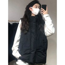 밍크베스트 밍크조끼 조끼 가을/겨울용 빈티지 스타일 아늑하고 따뜻한 하라주쿠 최신 상품 여성 민소매 겉옷 올 매치 학생 의류