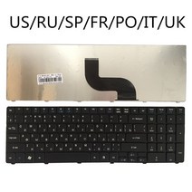 숫자왼쪽키보드 왼손잡이 마우스 키보드 숫자패드 EnspfrUSUKitPO 키보드 Acer Aspire 7250 7552 7552G 7750 7750G 7751 7751G 5542, [6] Fr