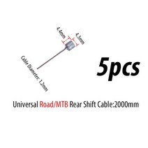 숏스키 스키보드 스키부츠RC127 스테인레스 스틸 MTB 산악 도로 자전거 변속기 시프트 브레이크 내부 케이, 02 UniversalRearShift