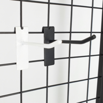 철망후크 철망걸이 100mm, 1개, 블랙