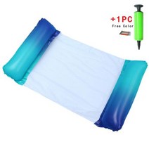 바나나시소 에어바운스 야외 접이식 물 해먹 수영장 팽창식 에어 매트리스 여름 해변 안락 의자 등 플로팅 수면 침대, 18