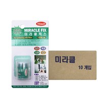 미라클픽스 수중용 (소) 1박스 10개 접착제 보수제, 단품