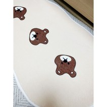 아이모노 주방러그 가로형 러그 카페트 곰돌이 하트 귀여운 감성인테리어 원룸꾸미기