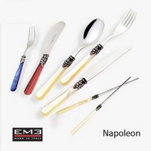 [EME] 이태리 커트러리 지앙 나폴레옹 행사, 상세설명 참조, 004.나폴레옹 포크(대)/아이보리