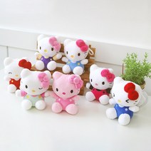 헬로키티 가방고리 봉제인형 12종, one color/깜찍블루