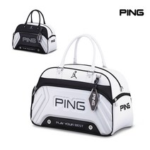 핑 23 스포티 MX2 남성 골프 보스턴백, 블랙