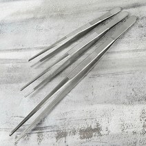 국산 스텐 핀셋 (3사이즈) 요리 집게 데코 주방집게, 핀셋(소)