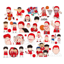 슬램덩크 스티커 29종 프리미엄 리무버블 스티커 만화 캐릭터 스티커