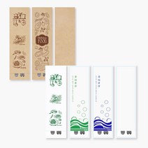 위생 수저통합지 숟가락 젓가락 개별포장지 수저집 식당 학교 병원, K73-C, 600장