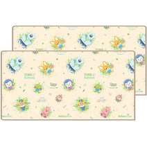 1+1 뽀로로 웰빙 놀이방매트 270x140x1.2cm, 그라데이션굿즈 숫자270x12-2장