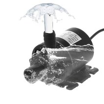 무동력펌프 미니수중펌프 엔진펌프 태양광 브러시리스 모터 물 순환 워터 800LH 5m DC 12V, 1개