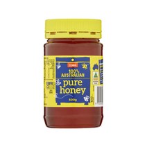 호주 콜스 퓨어 호주꿀 500g Coles Pure Australian Honey, 0, 1개