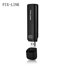 휴대용 라우터 PIXLINK UE03 300MBps USB 네트워크 와이파이 리피터AP 리피터 부스터 무선 익스텐더 앰프, [02] Black, 02 Black