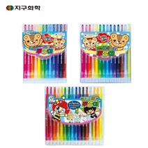 지구화학 부드럽고 튼튼한 지구 투명이 색연필, 12색