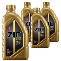 SK 지크 TOP 합성 엔진오일 5W-30 1L 4개, 1개