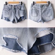 아이우먼 위쉬몰 LO 2겹데미지숏팬츠348 D726H107 빅사이즈