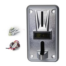 옛날게임기 옛날오락기 전자오락기 가정용오락기 콘솔 12V LED 조명 장착 멀티 아케이드 동전 수락 장치 기계 클로 머신 스윙 자동차 크레인 플라스틱 도금 패널, [01] JY633