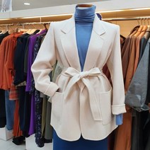 발렌시아 아웃포켓 벨티드 자켓형코트(20AMJ13)