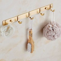 +골드 알루미늄후크 다용도벽걸이 후크골드 벽걸이행거 *ADOF* 34 + fgh, 생활의발견 1