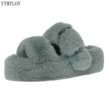 Women39s Slippers Winter Designer Fashion Soft Warm Comfort Flat Slipper Plus Size Slip on Loafers M