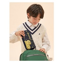 빈폴키즈 호랑이 체크 몰드 필통 그린