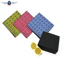 제임스마틴 골프스윙 일러스트 손수건 선물세트 (JMHA20S-HACH01_GSW_G), one color
