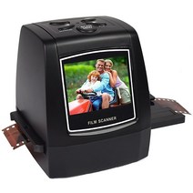 필름현상 스캔 필름카메라 현상 스캐너 protable 스캐너 35mm 135mm 변환기 사진 디지털 이미지 뷰어 2 4 LCD 내장 편집 소프트웨어