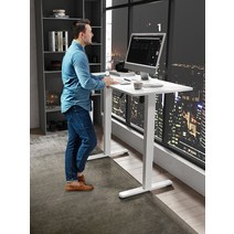 높이조절책상 모션데스크 스탠드 전동책상 데스크, 1.2 미터 검정색 (USB 포함)