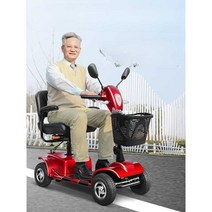노인스쿠터 4륜 전기스쿠터, 5.W3431+20AH 리튬 배터리약 65마일180와트