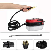 고압스팀기 청소 고온 및 압력 스팀 청소기 2500W 110V 220V 주방 후드 청소용 전기, 02 Red Cleaner_02 EU_01 110V