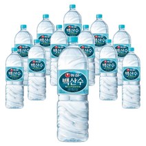 백산수 2L 24페트 미니생수 백두산 생수
