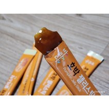 호박젤리 스틱 캠핑간식 어린이 간편한 포장, 60포, 20g