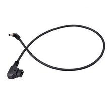 DSLR 장비 전원 V 마운트 안톤 배터리용 D-탭 수-직각 DC 케이블 12V 5.5x2.5mm, 06 No Magnetic Ring A_09 60cm