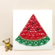아트박스/72페이지 꼬마 수박 스트링아트 만들기 패키지 DIY