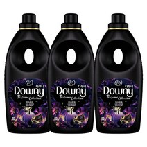 다우니 퍼퓸 블랙 미스티크향 1L 용기 섬유유연제 수량별 모음 [H의커피 증정], 3개