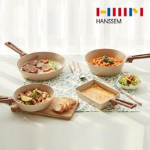 한샘 쿡투테이블 세라믹 코팅 인덕션용 후라이팬 친환경 IH 가스렌지팬, 28팬
