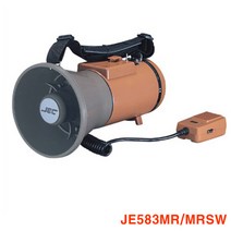 삼주전자 메가폰 JE-583MRSW 고성능 스피커 JE-583MR 마이크 30W 사이렌 호루라기, JE-583MRSW(마이크/사이렌/호루라기)