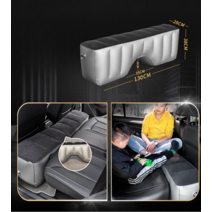 자동차 에어 자충 매트 차박 용품 카니발 쏘렌토 뒷자석 평탄화 수면 메트 에어 쿠션 전동식, 일체형 130x28x38cm 전동에어매트 세트