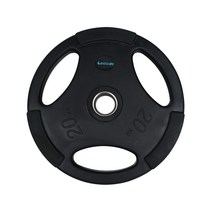 클럽용 고무 바벨 원판 20kg 51DX1 역기, 단품