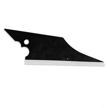 퍼스트 응용 도구 키트 스퀴지 비닐 필름 펠트 스크레이퍼 나이프 열 수축 튜브 포장 절연, Fish Shape Squeegee, Fish Shape Squeegee