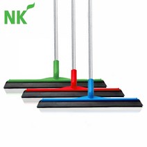 [식공구] 엔케이 이중 실리콘 바닥 밀대 (70cm 봉포함) / 스퀴지 아파트 유리 물기 제거 청소 업소용 HACCP, 150cm, 파랑