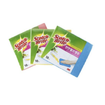 3M 스카치브라이트 천연펄프행주 10개입, 노랑., 50개