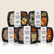 가치올림 수제 건강 저염 저당 식단 냉동 도시락 5종 세트, 250g, 10팩