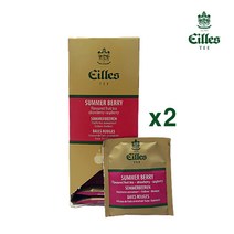 아일레스 티 썸머베리 25개입 2세트 과일차 티백 Eilles TEA