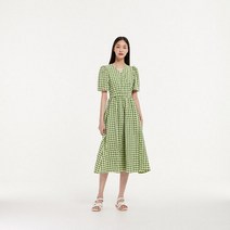 랩 LAP AN2WO525 고방 체크 랩 원피스 (P002609215)