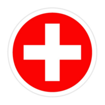 엠볼 3D 자석 뱃지 고뱃지 호환, 20 스위스 3D(화이트&레드)