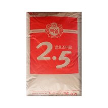 CJ/제일제당/백설 2.5 25kg -1개/조미료/발효조미료, 1