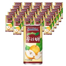 썬키스트 우리 배 175ml 30개 박스포장
