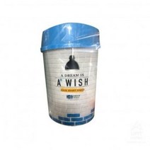 위시 원형 휴지통 2호 6L 2884