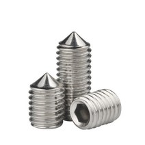 M3M4M5 M6M8 M10 육각 소켓 세트 그럽 알렌 컵 나사 미터법 스프링 플런저, 콘 포인트 나사_6mm5개_M4
